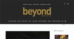 Desktop Screenshot of beyondmags.com